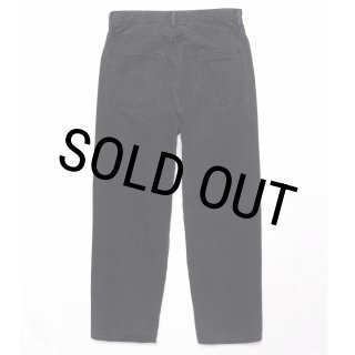 WACKO MARIA/WASHED DENIM PANTS（BLACK）［ウォッシュドデニム