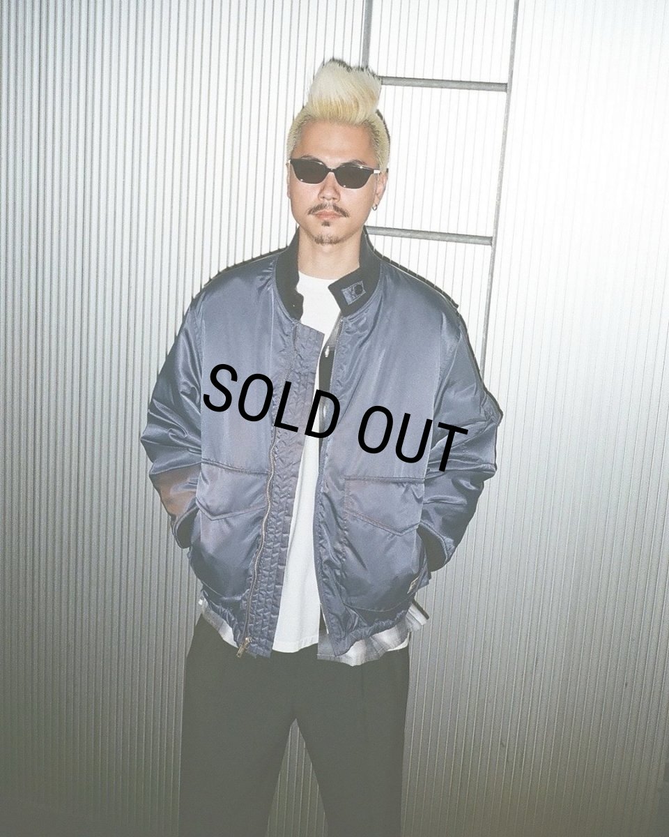 画像4: WACKO MARIA/SPIEWAK / G-8 FLIGHT JACKET（NAVY）［G-8フライトJKT-24秋冬］ (4)