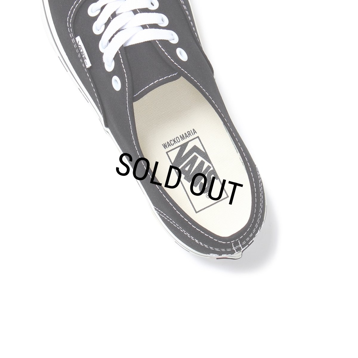 画像6: WACKO MARIA/VANS / AUTHENTIC（BLACK）［オーセンティック-24秋冬］ (6)