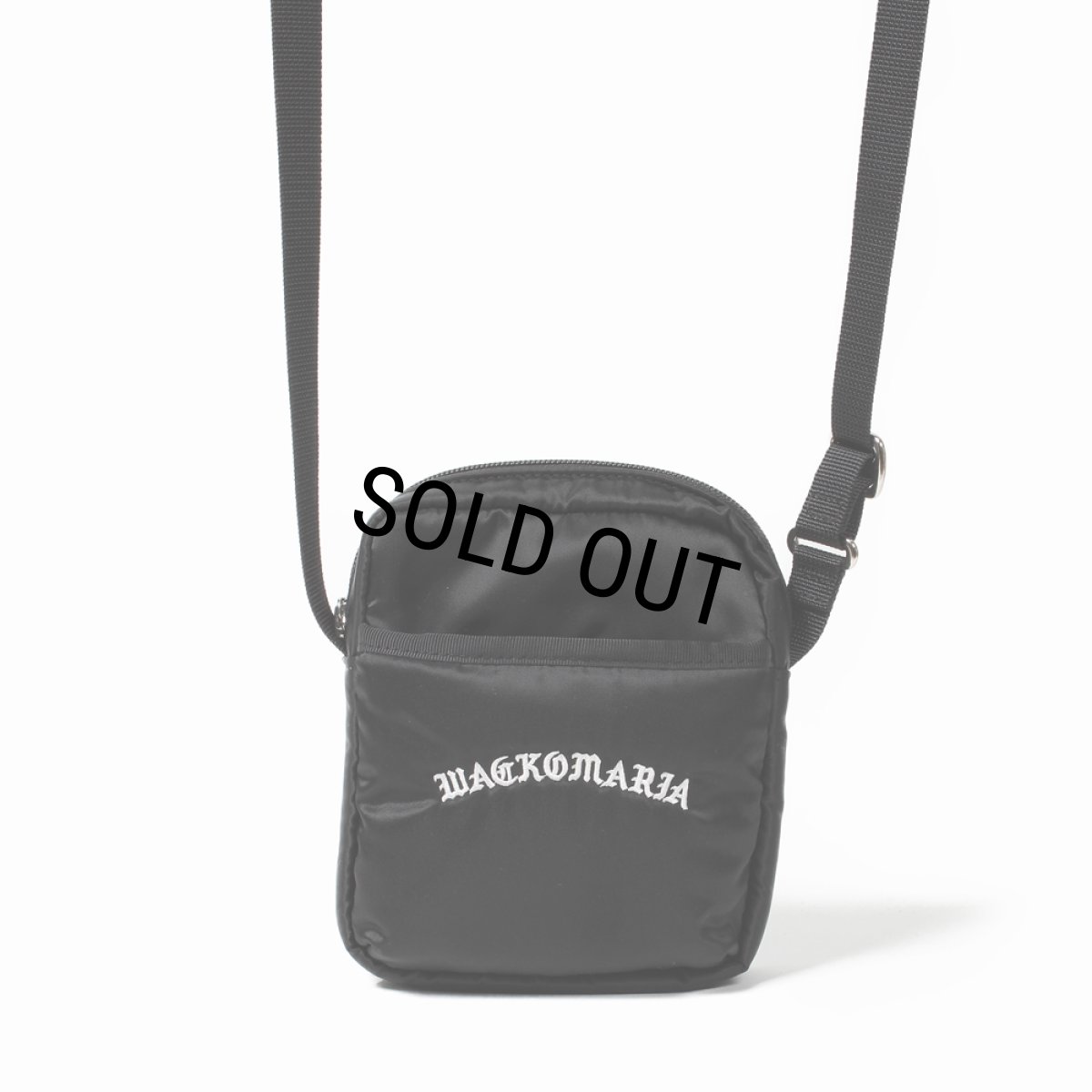 画像3: WACKO MARIA/SPEAK EASY / MINI SHOULDER BAG（BLACK）［ミニショルダーバッグ-24秋冬］ (3)