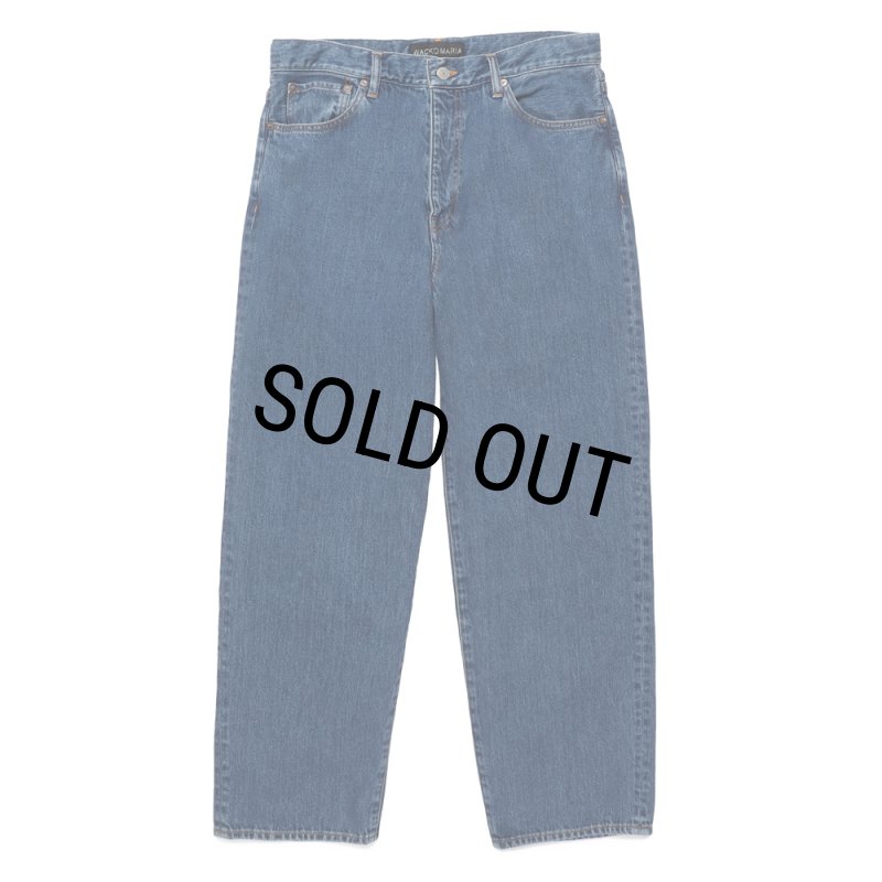 WACKO MARIA/WASHED DENIM PANTS（INDIGO）［ウォッシュドデニムパンツ