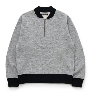 RATS ラッツ HALF ZIP SWEAT 40%OFF】RATS/HALF ZIP SWEAT（HEATHER GRAY）［ハーフジップ