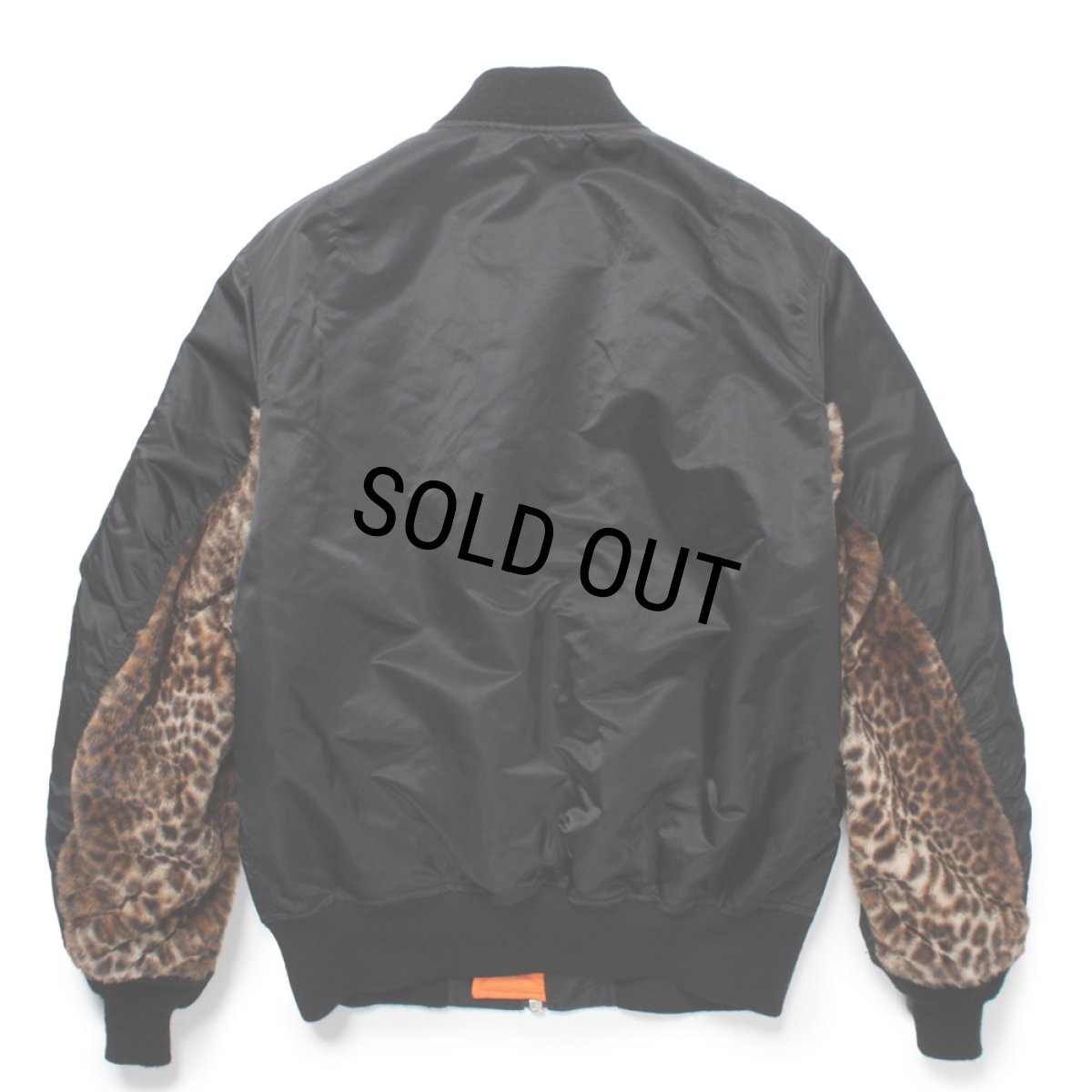 画像2: WACKO MARIA/MA-1 FLIGHT JACKET（BLACK）［MA-1フライトJKT-24秋冬］ (2)