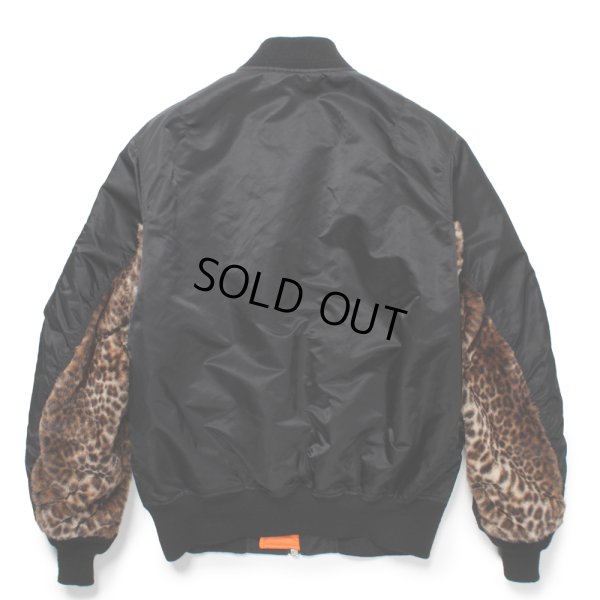 画像2: WACKO MARIA/MA-1 FLIGHT JACKET（BLACK）［MA-1フライトJKT-24秋冬］