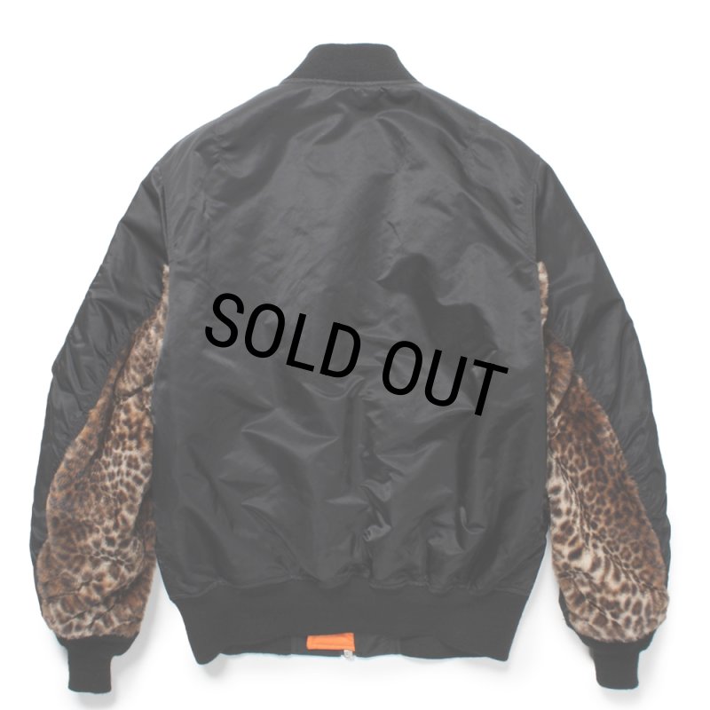 WACKO MARIA/MA-1 FLIGHT JACKET（BLACK）［MA-1フライトJKT-24秋冬