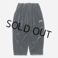 TIGHTBOOTH/VELOUR BALLOON PANTS（Black）［ベロアバルーンパンツ-24秋冬］