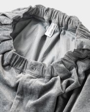 画像4: TIGHTBOOTH/VELOUR BALLOON PANTS（Hether Grey）［ベロアバルーンパンツ-24秋冬］ (4)