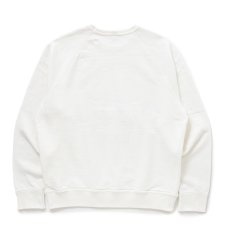 画像2: RATS/LOGO BINDER NECK SWEAT（WHITE）［クルーネックスウェット-24秋冬］ (2)