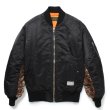 WACKO MARIA/MA-1 FLIGHT JACKET（BLACK）［MA-1フライトJKT-24秋冬