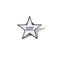 WACKO MARIA/STAR PIN（WHITE）［ピンバッジ-25春夏］