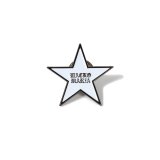 WACKO MARIA/STAR PIN（WHITE）［ピンバッジ-25春夏］