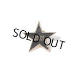 WACKO MARIA/STAR PIN（BLACK）［ピンバッジ-24秋冬］