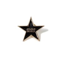 WACKO MARIA/STAR PIN（BLACK）［ピンバッジ-25春夏］