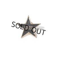 WACKO MARIA/STAR PIN（BLACK）［ピンバッジ-24秋冬］