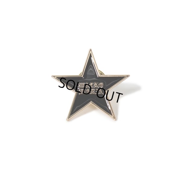 画像1: WACKO MARIA/STAR PIN（BLACK）［ピンバッジ-24秋冬］