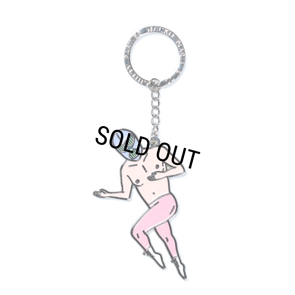 画像1: WACKO MARIA/世界平和プロジェクト / KEY RING（SILVER）［キーリング-24秋冬］ (1)