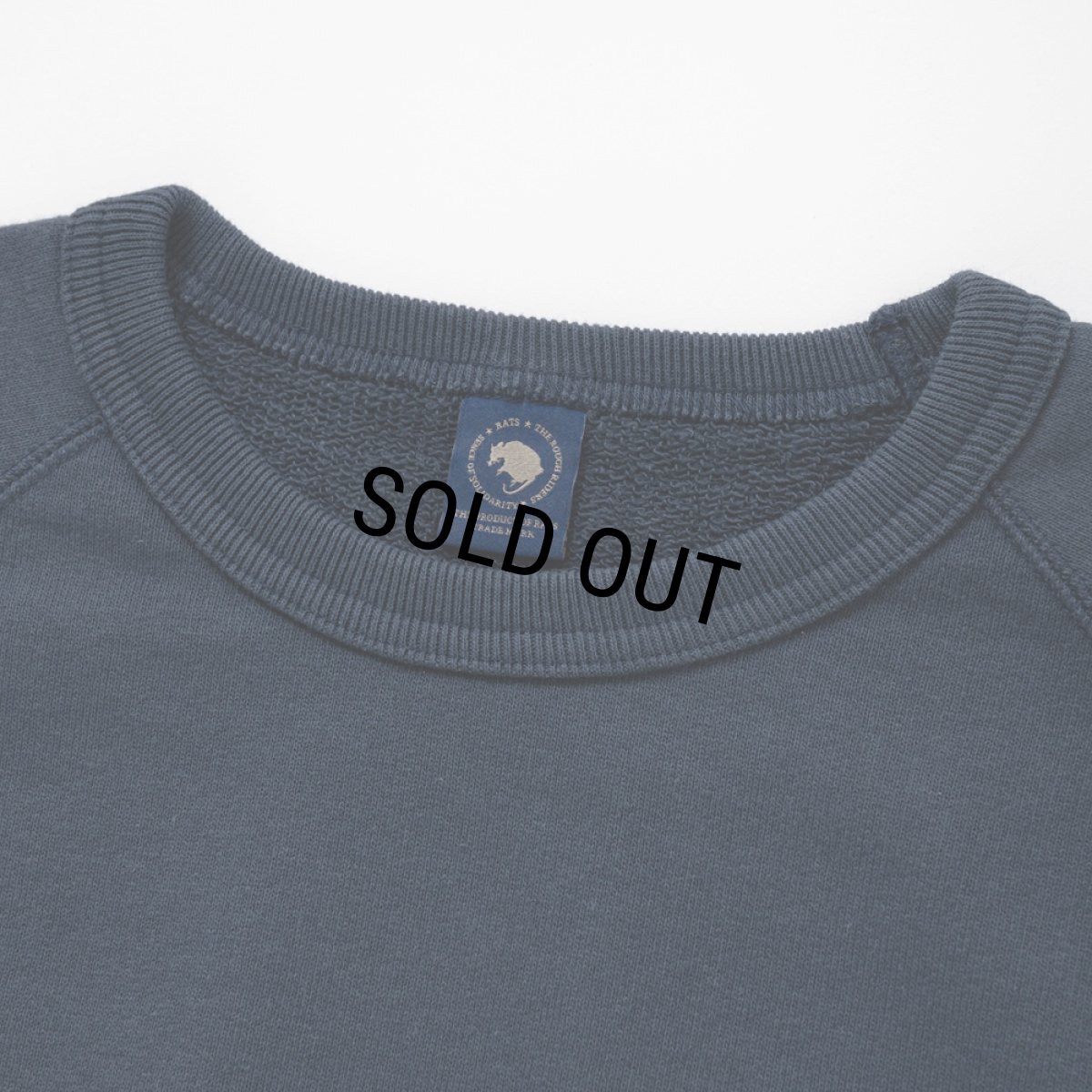 画像3: RATS/BINDER NECK SWEAT（NAVY）［クルーネックスウェット-24秋冬］ (3)