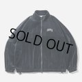 TIGHTBOOTH/VELOUR TRACK JACKET（Black）［ベロアトラックJKT-24秋冬］