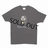 WACKO MARIA/世界平和プロジェクト / T-SHIRT（BLACK）［プリントT-24秋冬］
