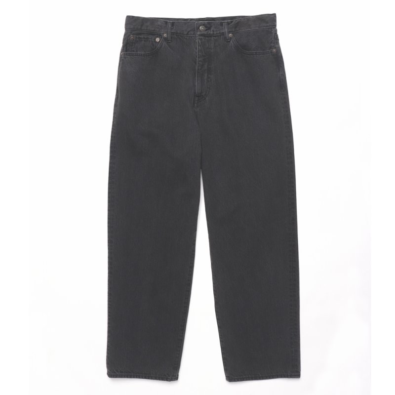 画像1: WACKO MARIA/WASHED DENIM PANTS（BLACK）［ウォッシュドデニムパンツ-24秋冬］