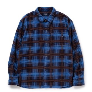 40%OFF】RATS/C/R FLANNEL CHECK SHIRT（SAX BLUE CHECK）［フランネル