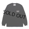 WACKO MARIA/THERMAL CREW NECK SHIRT（BLACK）［サーマル長袖-24秋冬］