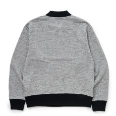 画像2: 【30%OFF】RATS/HALF ZIP SWEAT（HEATHER GRAY）［ハーフジップスウェット-24秋冬］ (2)