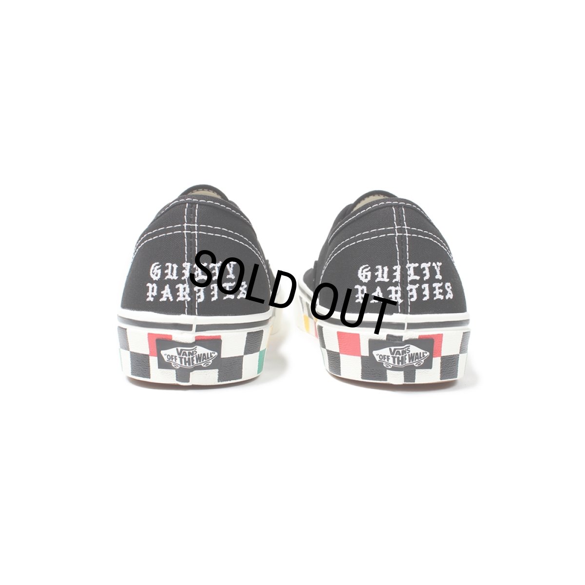 画像4: WACKO MARIA/VANS / AUTHENTIC（BLACK）［オーセンティック-24秋冬］ (4)