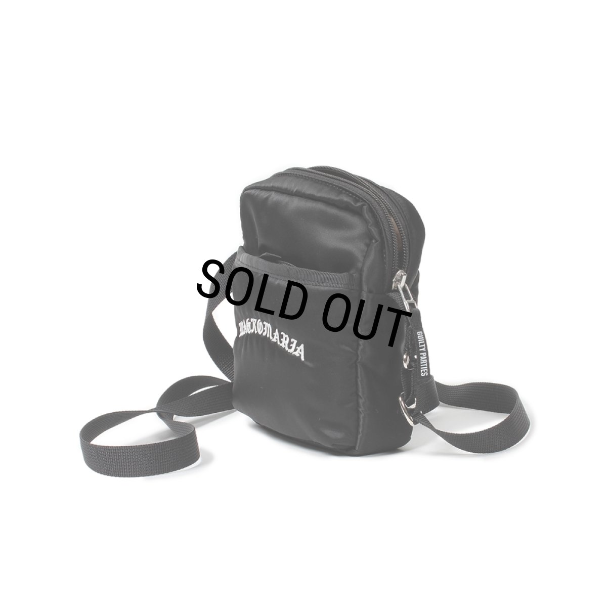 画像2: WACKO MARIA/SPEAK EASY / MINI SHOULDER BAG（BLACK）［ミニショルダーバッグ-24秋冬］ (2)