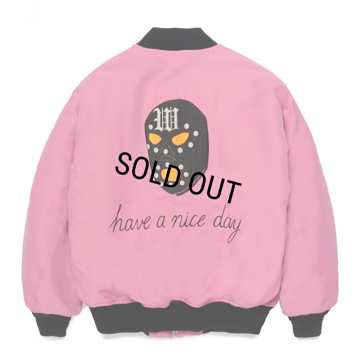 画像2: WACKO MARIA/世界平和プロジェクト / SKA JACKET（PINK）［スカJKT-24秋冬］ (2)