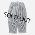 TIGHTBOOTH/VELOUR BALLOON PANTS（Hether Grey）［ベロアバルーンパンツ-24秋冬］
