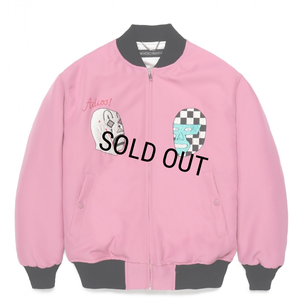 画像1: WACKO MARIA/世界平和プロジェクト / SKA JACKET（PINK）［スカJKT-24秋冬］ (1)