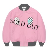 WACKO MARIA/世界平和プロジェクト / SKA JACKET（PINK）［スカJKT-24秋冬］