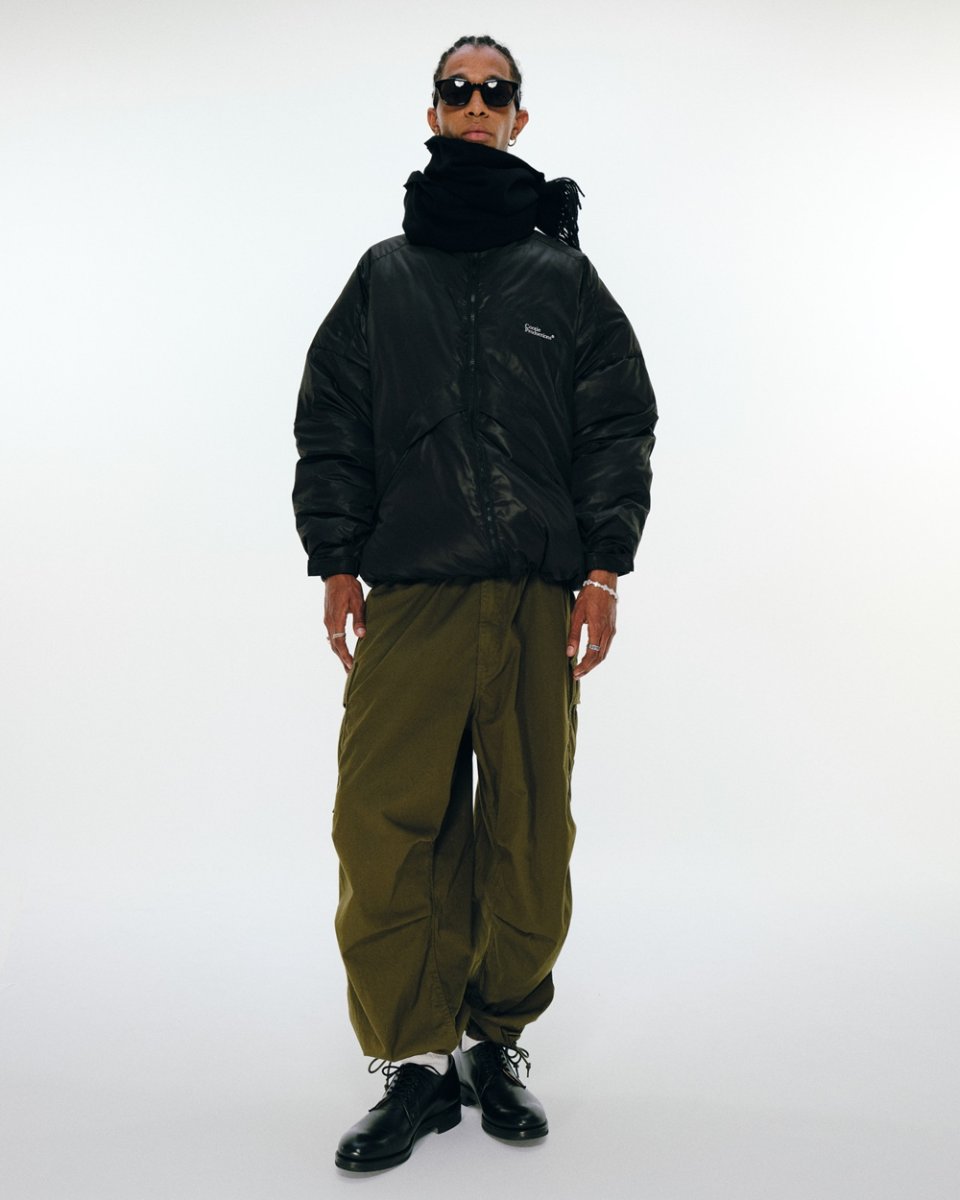 画像6: COOTIE PRODUCTIONS/N/C Weather Cargo Easy Pants（Black）［カーゴイージーパンツ-24秋冬］ (6)