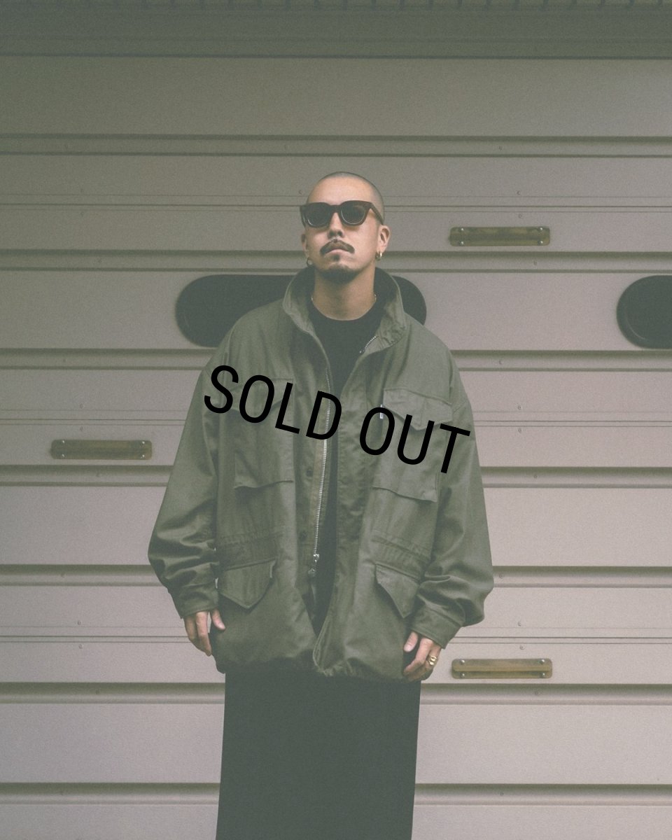 画像4: COOTIE PRODUCTIONS/Error Fit M-65 Field Jacket（Olive）［エラーフィットM-65 JKT-24秋冬］ (4)