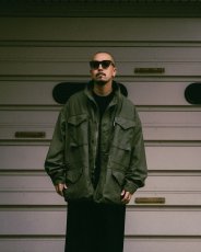 画像4: COOTIE PRODUCTIONS/Error Fit M-65 Field Jacket（Olive）［エラーフィットM-65 JKT-24秋冬］ (4)