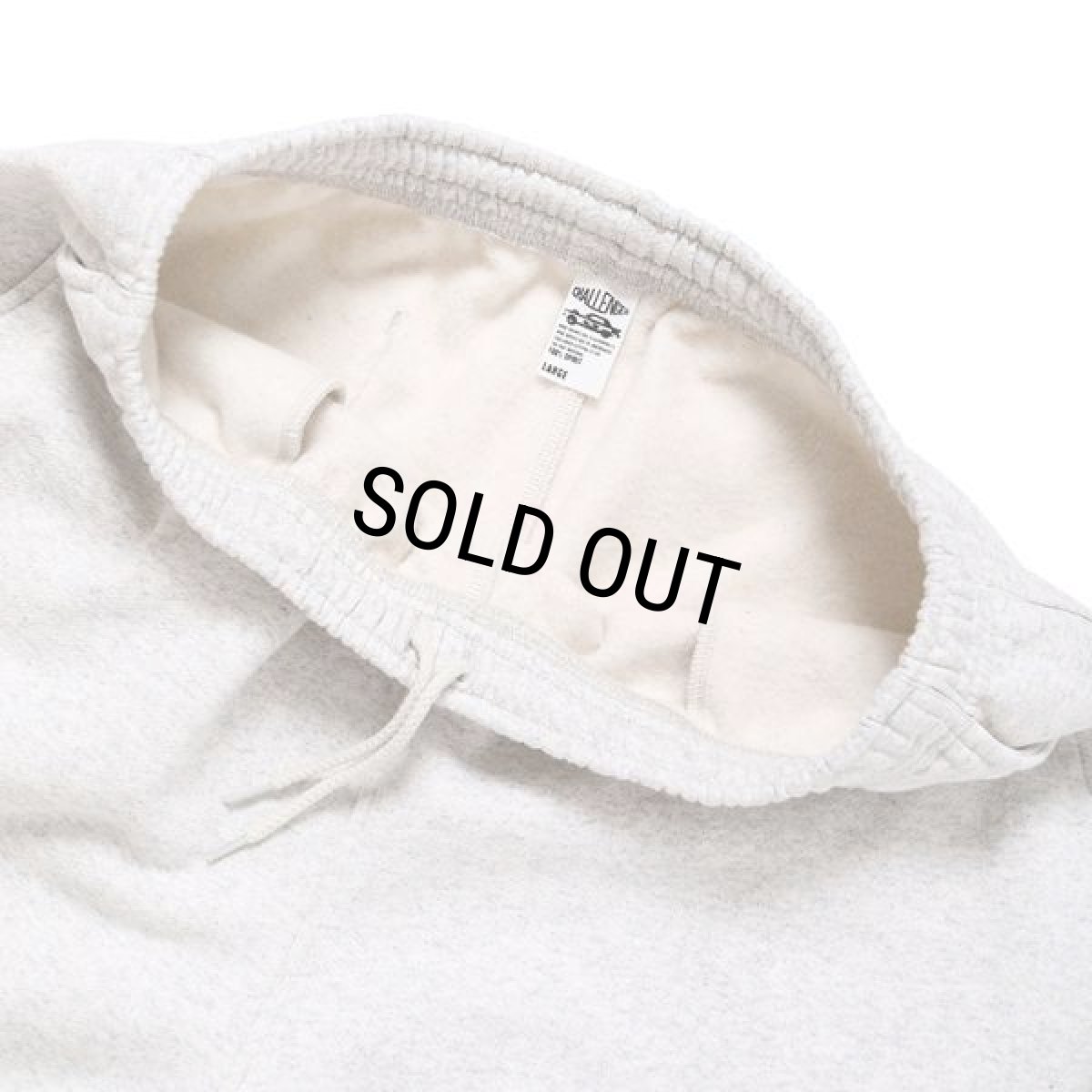 画像5: CHALLENGER/COLLEGE SWEAT PANTS（GRAY）［カレッジスウェットパンツ-24秋冬］ (5)