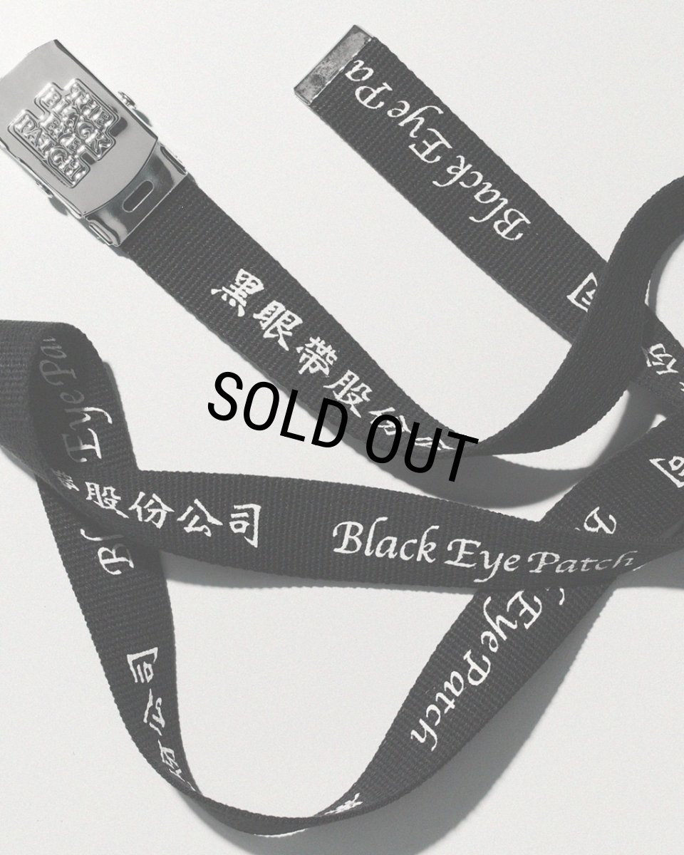 画像3: BlackEyePatch/CHINATOWN STORE GI BELT（BLACK） (3)