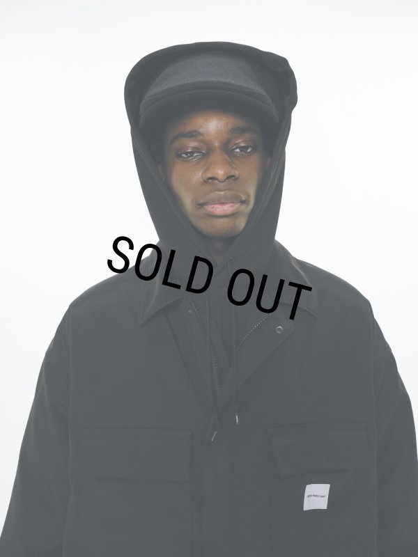 COOTIE PRODUCTIONS/Padded Nylon OX Work Short Coat（Black