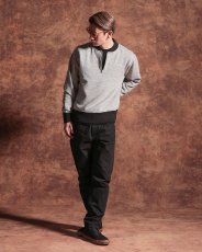 画像6: 【30%OFF】RATS/HALF ZIP SWEAT（HEATHER GRAY）［ハーフジップスウェット-24秋冬］ (6)