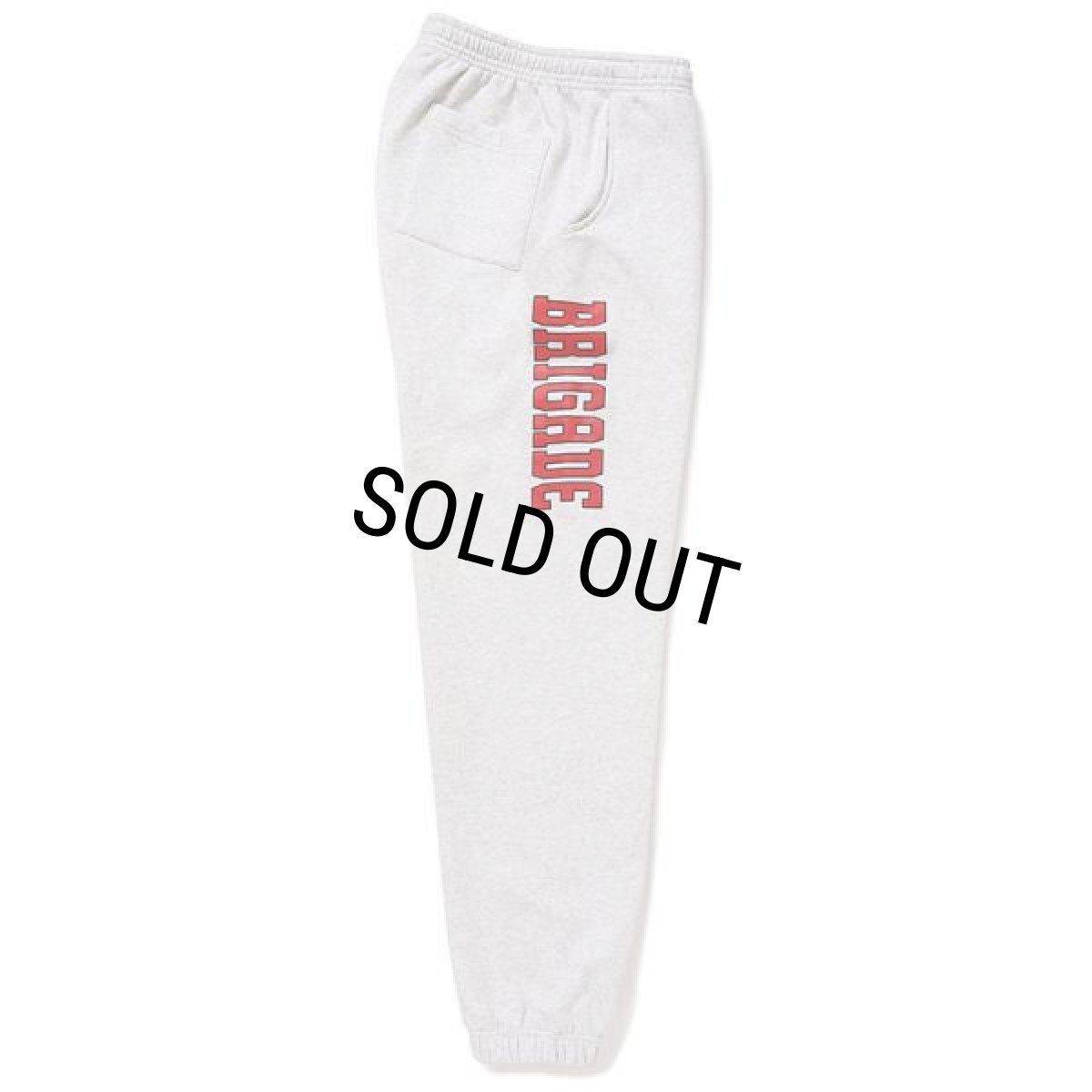 画像3: CHALLENGER/COLLEGE SWEAT PANTS（GRAY）［カレッジスウェットパンツ-24秋冬］ (3)