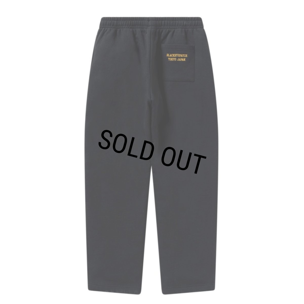 画像2: BlackEyePatch/B EMBLEM HEAVYWEIGHT SWEAT PANTS(BLACK) (2)