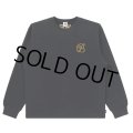 BlackEyePatch/B EMBLEM HEAVYWEIGHT CREW SWEAT（BLACK）