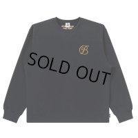 BlackEyePatch/B EMBLEM HEAVYWEIGHT CREW SWEAT（BLACK）