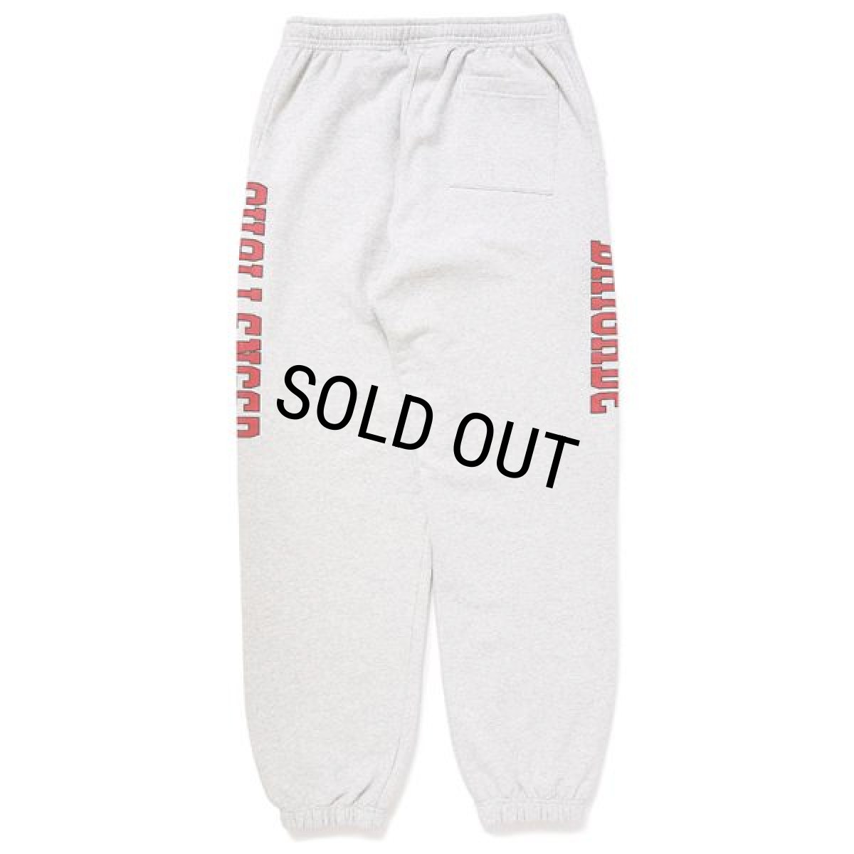 画像2: CHALLENGER/COLLEGE SWEAT PANTS（GRAY）［カレッジスウェットパンツ-24秋冬］ (2)