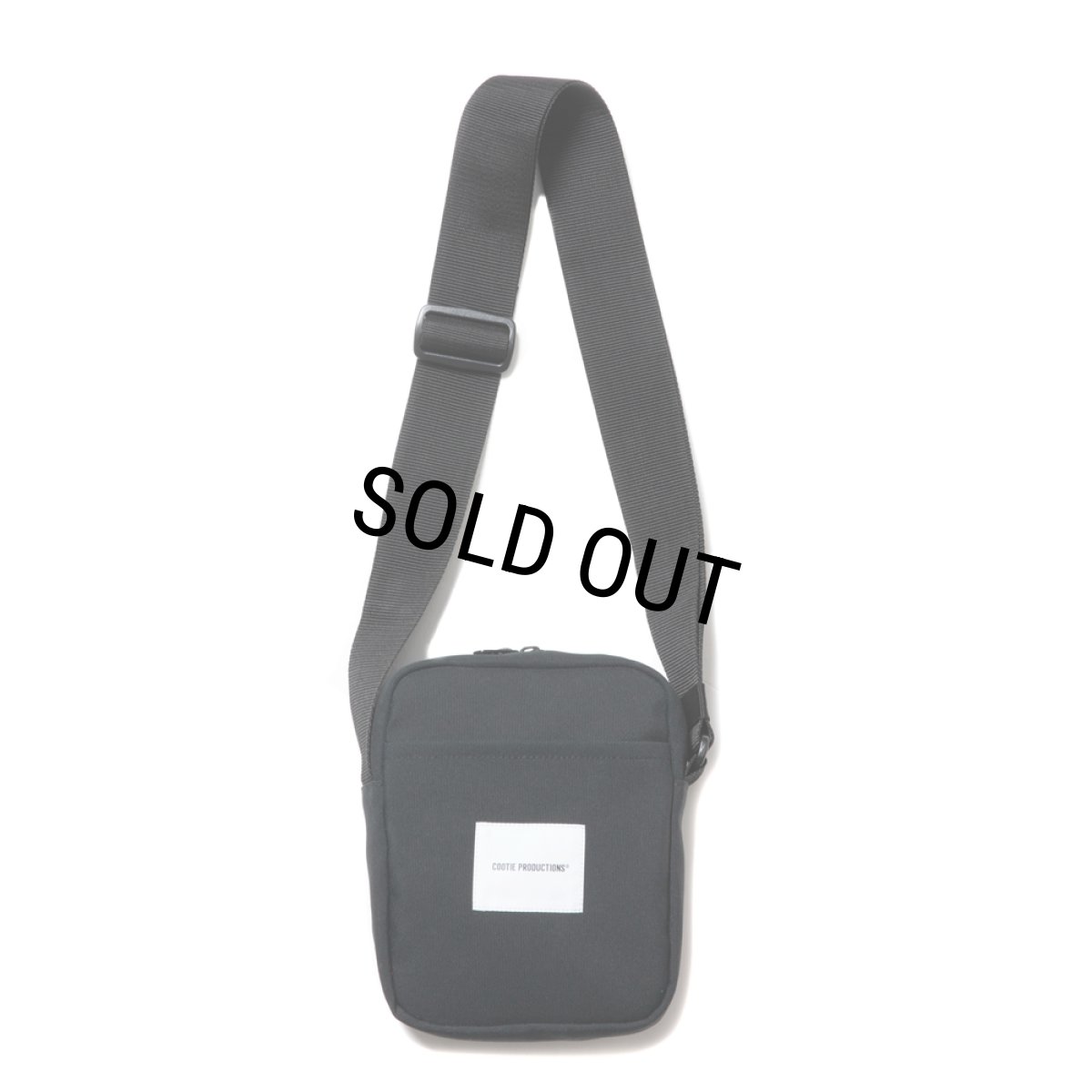 画像1: COOTIE PRODUCTIONS/Compact Shoulder Bag（Black）［コンパクトショルダーバッグ-24秋冬］ (1)