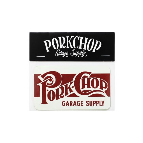 他の写真3: PORKCHOP/SQUARE STICKER SET［ステッカー2枚セット-24秋冬］