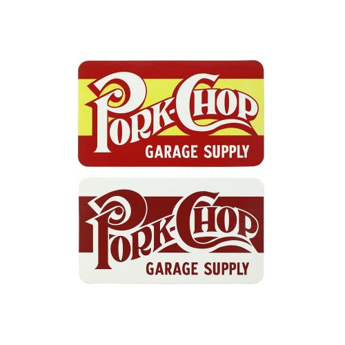 他の写真1: PORKCHOP/SQUARE STICKER SET［ステッカー2枚セット-24秋冬］