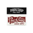 画像3: PORKCHOP/SQUARE STICKER SET［ステッカー2枚セット-24秋冬］ (3)