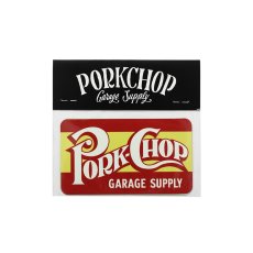 画像2: PORKCHOP/SQUARE STICKER SET［ステッカー2枚セット-24秋冬］ (2)